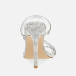 Steve Madden Annual Rhinestone Heeled Sandals -Vans Shoes Shop 13994462 2095028054557763