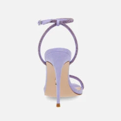 Steve Madden Breslin Rhinestone Suede Heeled Sandals -Vans Shoes Shop 13994469 1925026067666970