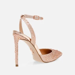 Steve Madden Rhinestone-Embellished And Satin Heeled Sandals -Vans Shoes Shop 13994553 7705026048327764