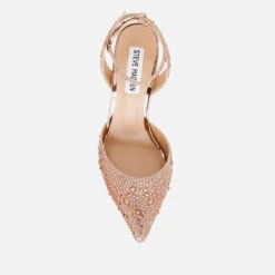 Steve Madden Rhinestone-Embellished And Satin Heeled Sandals -Vans Shoes Shop 13994553 9325026048499256