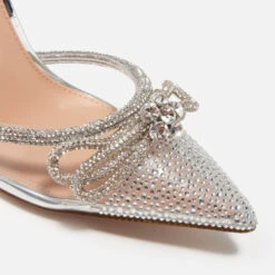 Steve Madden Valance Bow Rhinestone Heeled Sandals -Vans Shoes Shop 13994567 1955029104601092