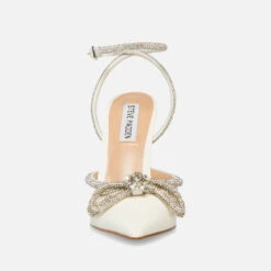 Steve Madden Women's Viable Satin Heeled Pumps -Vans Shoes Shop 13994574 1005026067055648