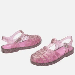 Melissa Possession Melflex Shiny Sandals -Vans Shoes Shop 13997783 2145028911777580