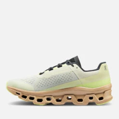 ON Cloudmonster Men's Mesh Running Trainers -Vans Shoes Shop 14000684 1675050910247375