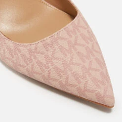 MICHAEL Michael Kors Women's Alina Flex Coated-Canvas Pumps -Vans Shoes Shop 14005632 3385029105890699