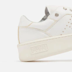 KENZO Men's Hoops Leather Trainers -Vans Shoes Shop 14013269 1865046023149362