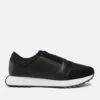 Calvin Klein Men's Leather And Suede Trainers