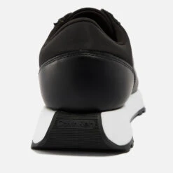 Calvin Klein Men's Leather And Suede Trainers -Vans Shoes Shop 14013715 1395038732657488