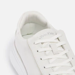 Calvin Klein Men's Leather Trainers -Vans Shoes Shop 14013723 1915038733399055