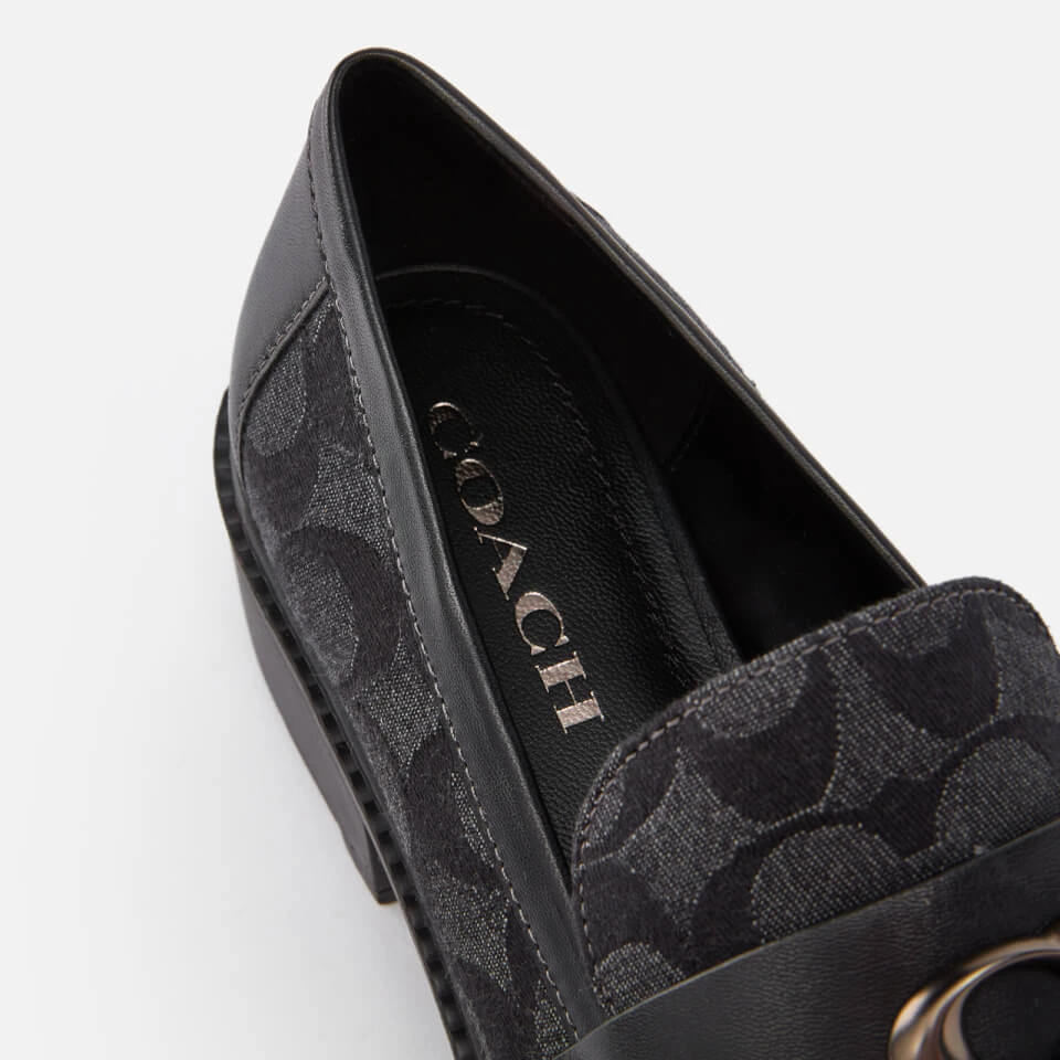 Coach Women's Leah Denim Loafers 3 Coach Women's Leah Denim Loafers - Image 3