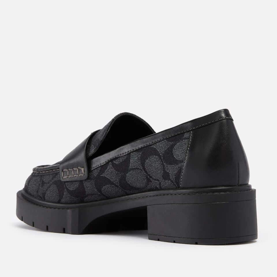 Coach Women's Leah Denim Loafers 2 Coach Women's Leah Denim Loafers - Image 2