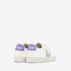Veja Kids' Esplar Leather And Suede Lace Up Trainers -Vans Shoes Shop 14016721 1755036930544996