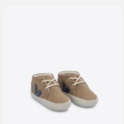 Veja Babies' Organic Cotton, Vegan Suede, Rubber Trainers -Vans Shoes Shop 14016777 1605036937224214