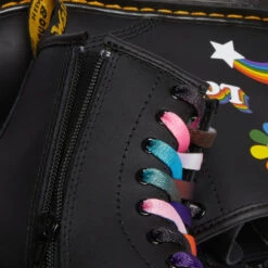 Dr. Martens Kids' 1460 Hydro Pride Leather Boots -Vans Shoes Shop 14023861 1345031204168036