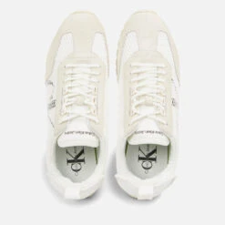 Calvin Klein Jeans Men's Mesh Toothy Running Style Trainers -Vans Shoes Shop 14187579 3145054822715003