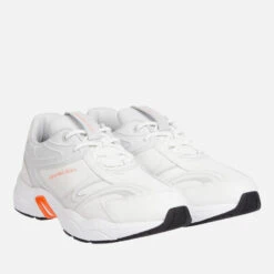 Calvin Klein Jeans Men's Leather And Shell Trainers -Vans Shoes Shop 14187614 3745054823247494