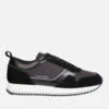 Calvin Klein Men's Leather And Shell Running-Style Trainers