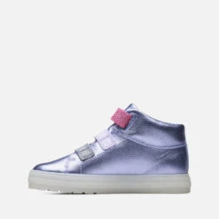 Clarks Kids' Flare Sea Flashing Light Up Boots - Purple -Vans Shoes Shop 14192980 2075028903704130