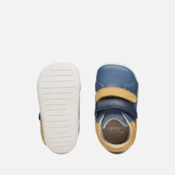 Clarks Toddlers First Roamer Race Shoes - Denim Blue -Vans Shoes Shop 14193004 1335031184395408