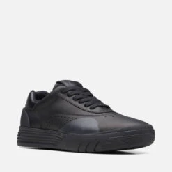 Clarks Youth CICA 2.0 Trainers - Black -Vans Shoes Shop 14193052 2125028903927501