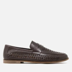 Walk London Men’s Arrow Leather Penny Loafers