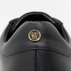 Walk London Men's Kensington Leather Trainers -Vans Shoes Shop 14193347 7175036627136600