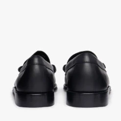 G.H. Bass & Co. Men's Larson Leather Moc Penny Loafers -Vans Shoes Shop 14197048 1815020092589293