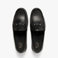 G.H. Bass & Co. Men's Panama Lincoln Horsebit Leather Penny Loafers -Vans Shoes Shop 14197090 2735020095163227