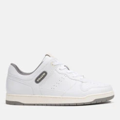 Coach Men's C201 Leather And Coated Canvas Trainers