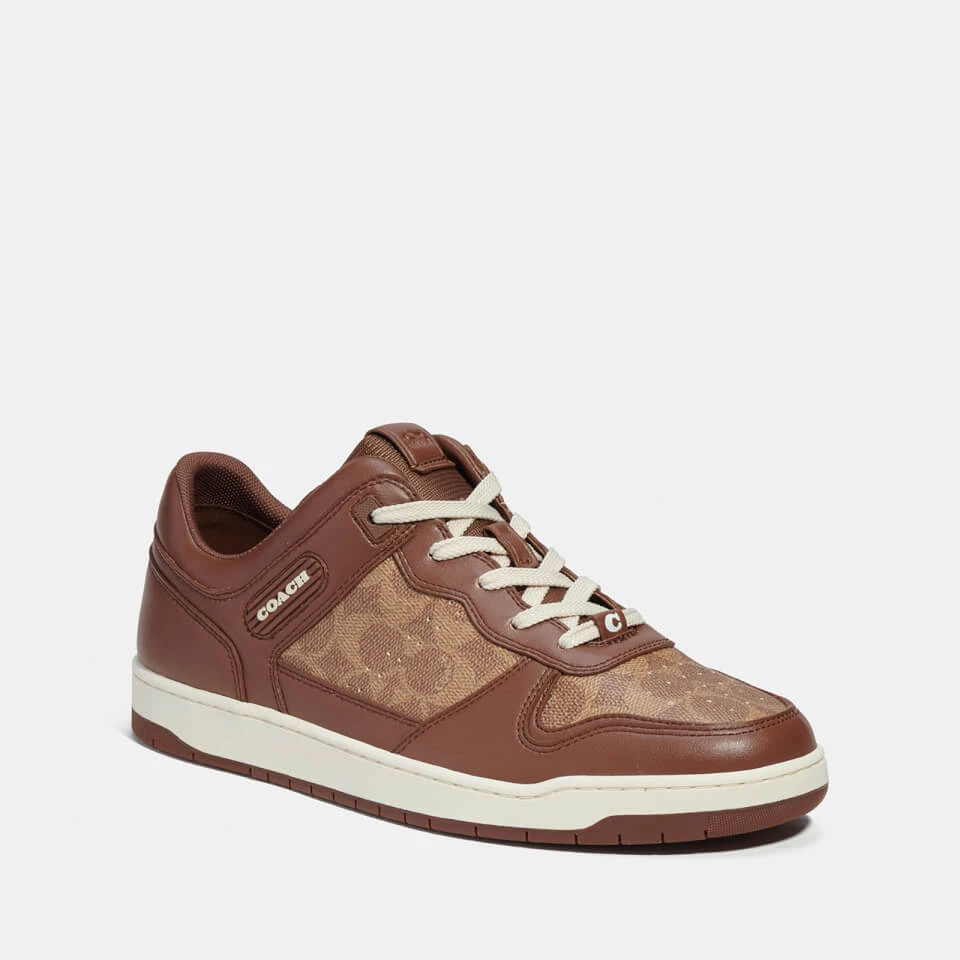 Coach Men's C201 Leather Trainers 2 Coach Men's C201 Leather Trainers - Image 2
