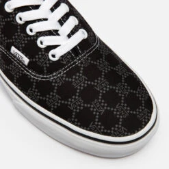 Vans Authentic Monogram Low Top Canvas Trainers -Vans Shoes Shop 14197504 1615026312939074