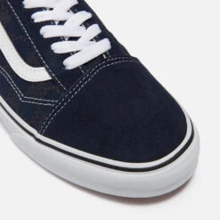 Vans Monogram Old Skool Canvas And Suede Trainers -Vans Shoes Shop 14197510 8975026054034835