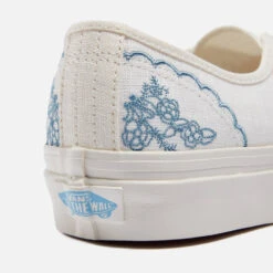 Vans Women's Blossom Authentic Floral-Embroidered Linen Trainers -Vans Shoes Shop 14197754 1375041603909134