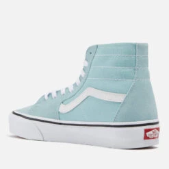 Vans Sk8-Hi Tapered Canvas And Suede Trainers -Vans Shoes Shop 14197838 9205026056884700