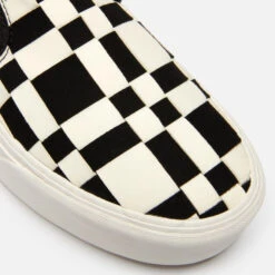 Vans Woven Check Stackform Faux Suede Trainers -Vans Shoes Shop 14197922 1465026314245961