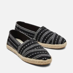TOMS Women's Alpargata Rope Jacquard Espadrilles -Vans Shoes Shop 14199825 1195033278809966