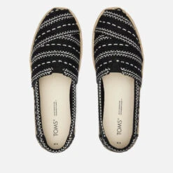 TOMS Women's Alpargata Rope Jacquard Espadrilles -Vans Shoes Shop 14199825 1925033278890816