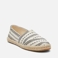 TOMS Women's Alpargata Rope Jacquard Espadrilles -Vans Shoes Shop 14199832 3985033279382549