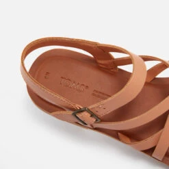 TOMS Women's Sephina Leather Sandals -Vans Shoes Shop 14199888 2015046024233973