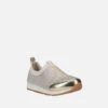Michael Kors Kids' Allie Stretch Knit Sock Crystal Trainers