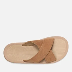 UGG Men's Brookside II Suede Sandals -Vans Shoes Shop 14203693 8085054480606184