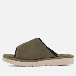 UGG Men's Goldencoast Suede Slide Sandals -Vans Shoes Shop 14203719 1405029354433049