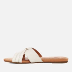 UGG Women's Kenleigh Leather Mules -Vans Shoes Shop 14203819 1865047010970270