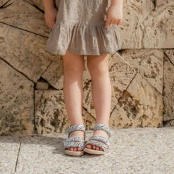 EMU Australia Kids' Steph Zebra-Print Faux Leather Sandals -Vans Shoes Shop 14221704 3275047237462293