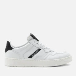 Valentino Men's Apollo Basket Leather And Suede Trainers