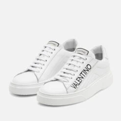 Valentino Men's Stan Summer Logo Leather Trainers -Vans Shoes Shop 14226894 7505033574627840