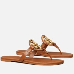 Tory Burch Women's Miller Leather Sandals 6 Tory Burch Women's Miller Leather Sandals -Vans Shoes Shop 14227761 1475028906627441