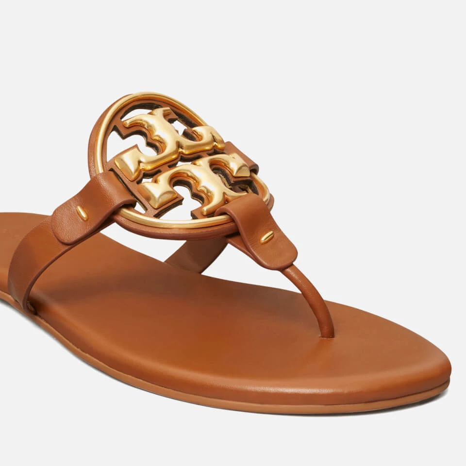 Tory Burch Women's Miller Leather Sandals 2 Tory Burch Women's Miller Leather Sandals - Image 2