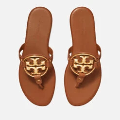 Tory Burch Women's Miller Leather Sandals 7 Tory Burch Women's Miller Leather Sandals -Vans Shoes Shop 14227761 7935028906641586