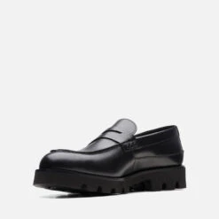 Clarks Men's Badell Leather Loafers -Vans Shoes Shop 14228443 1055025754833420